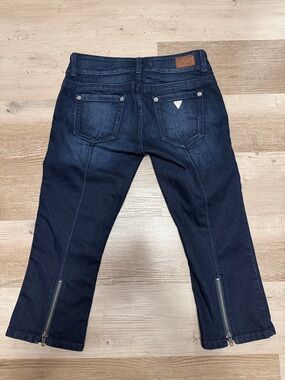 Women’s Vintage Guess Indigo Cropped Capri Denim Jeans